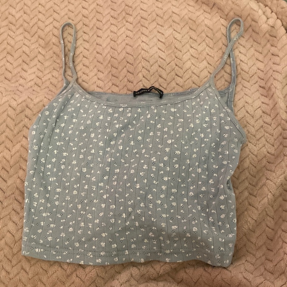 Brandy Melville (blue flower) cropped